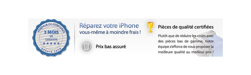 Réparation d’iPhone sur Genève, ou par soi-même, avec CustomIphone…